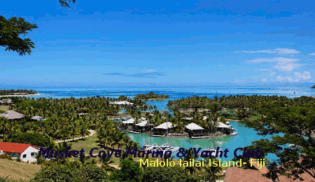 Musket Cove Marina Fiji