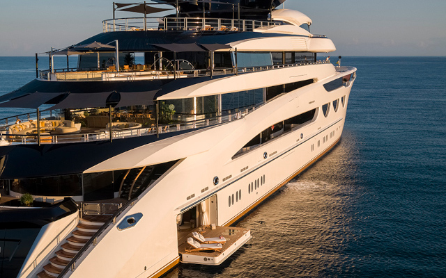 M/Y AHPO 377' Lurssen