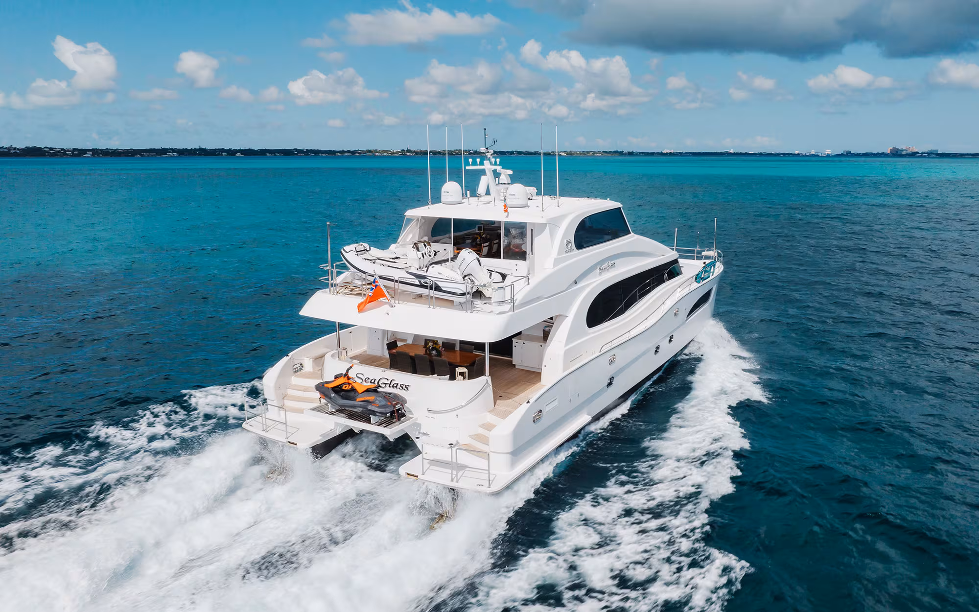 M/Y Sea Glass Horizon PC74 22.5m 73'9" Horizon 2018