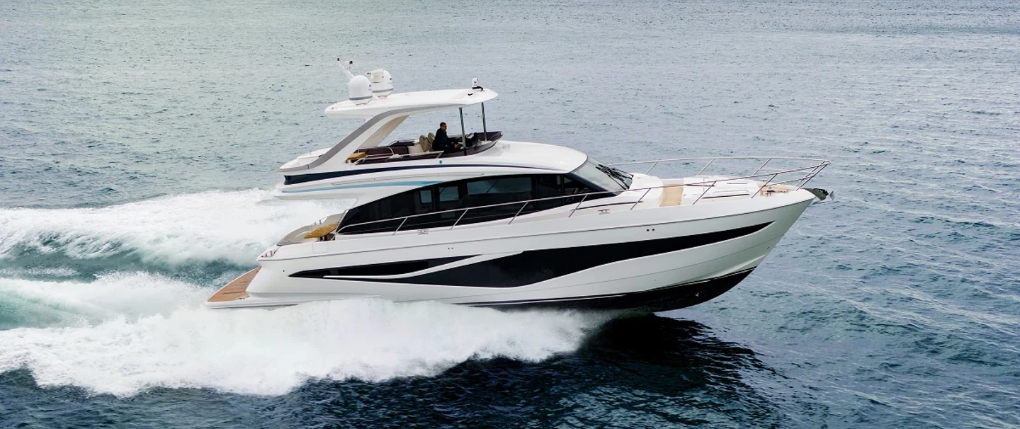 The New Princess Yachts f class f58
