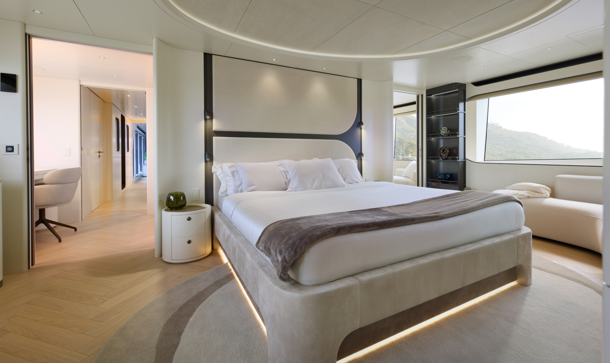 VAN DER VALK 34-metre superyacht ONE Owners Stateroom